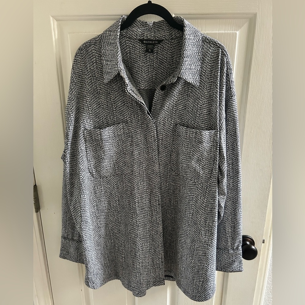Athleta Braiden Shirt Jacket